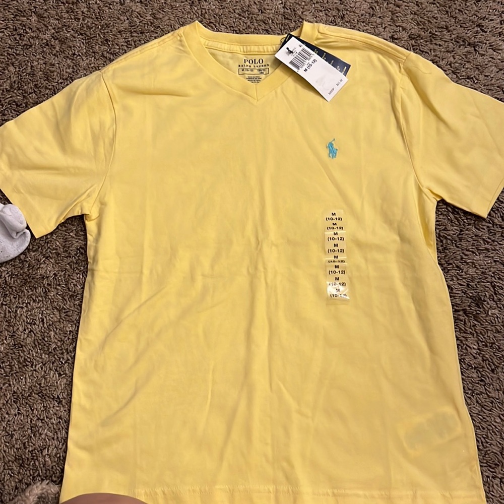 Yellow boy shirt